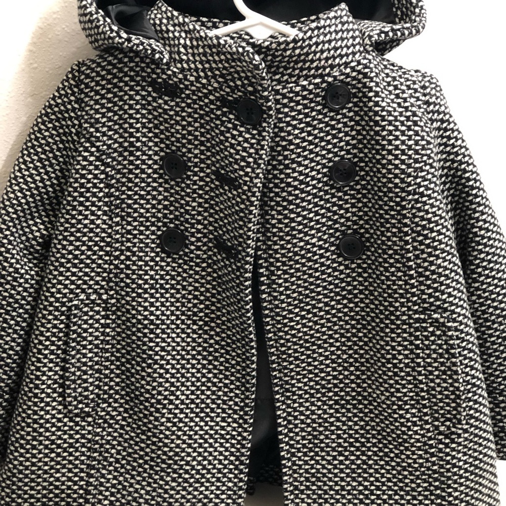 Old Navy Hooded Girls Peacoat